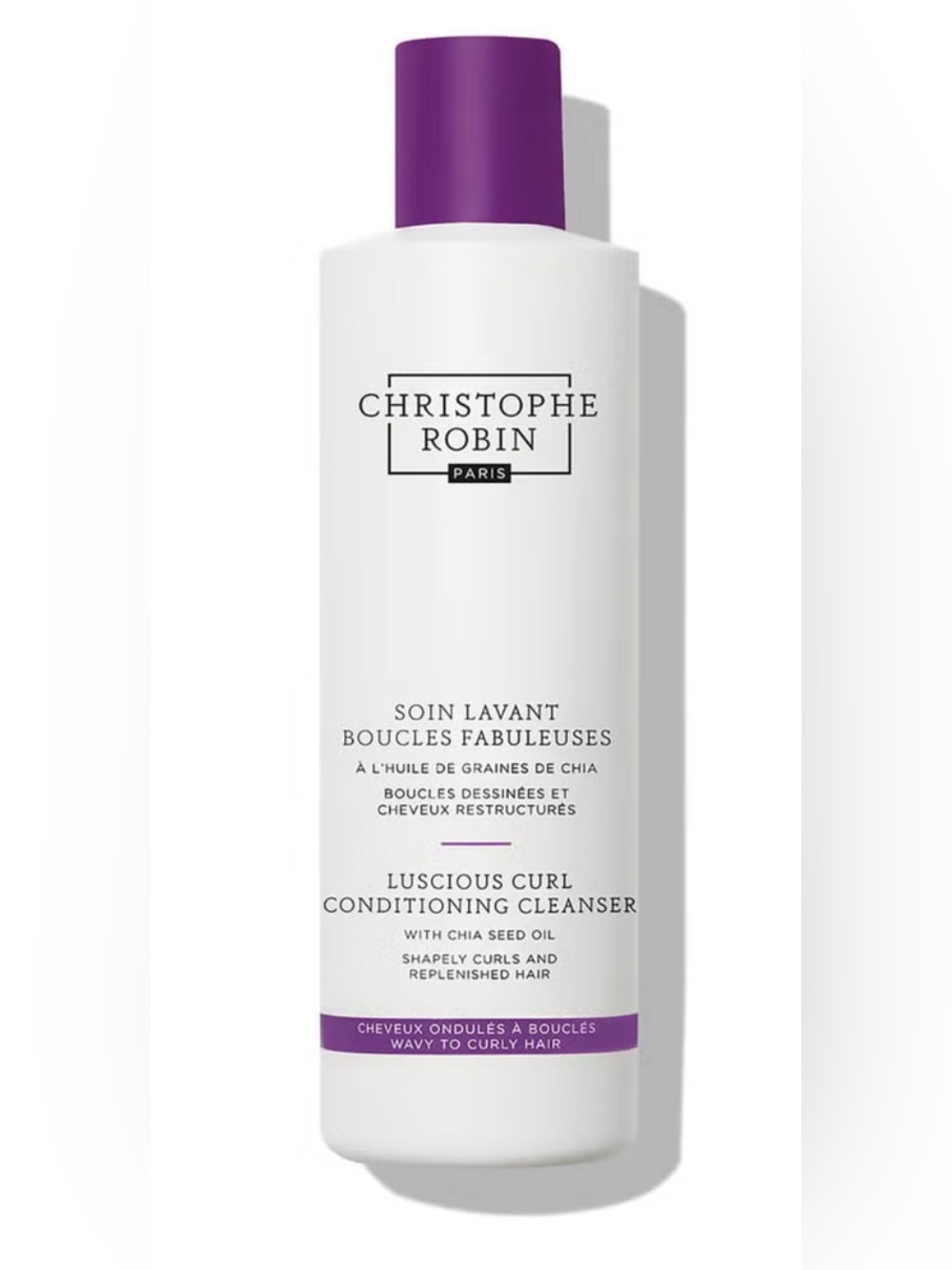 Christophe Robin Paris Luscious Curl Conditioning Cleanser With Chia Seed Oil